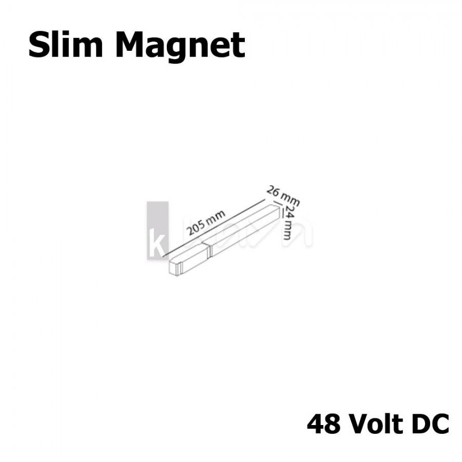 Slim Magnet Ray için 48V - 100W Güç Kaynağı - Mol6080-Kaya Aydınlatma MOLLED - Mol6080