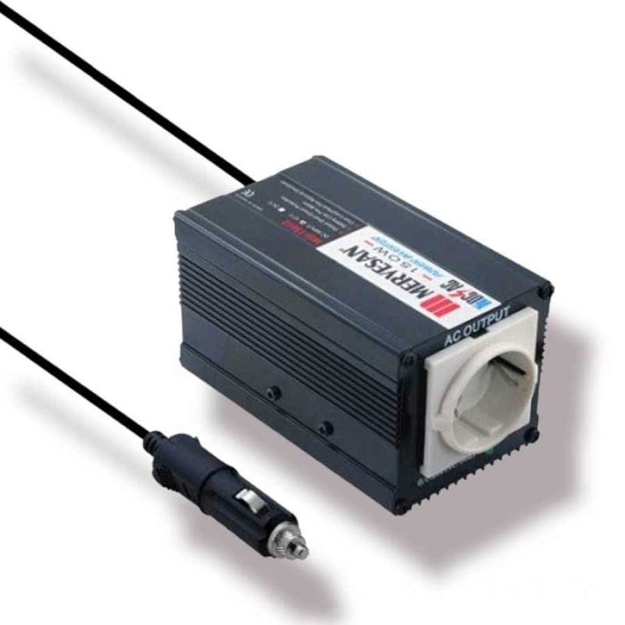 Mervesan 12V 150W Dc/Ac Modifiye Sinüs Power İnvertör - MSI-150-12-Kaya Aydınlatma Mervesan - MSI-150-12