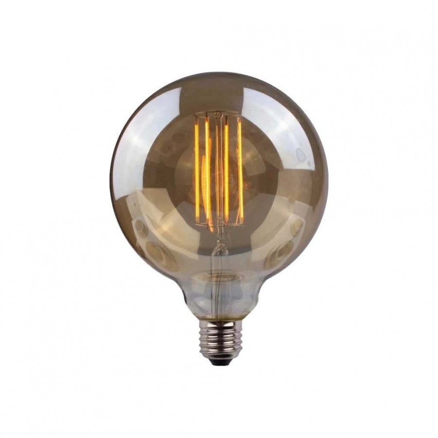 ViaLED 2w E27 G125 2000K Gold Decorative Globe Led Ampul-Kaya Aydınlatma ViaLED - Vialed2wg125