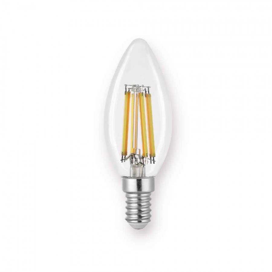 ŞENCAN 6w E14 C35 Rustik Led Ampul 3 RENK-Kaya Aydınlatma ŞENCAN - SNC-260