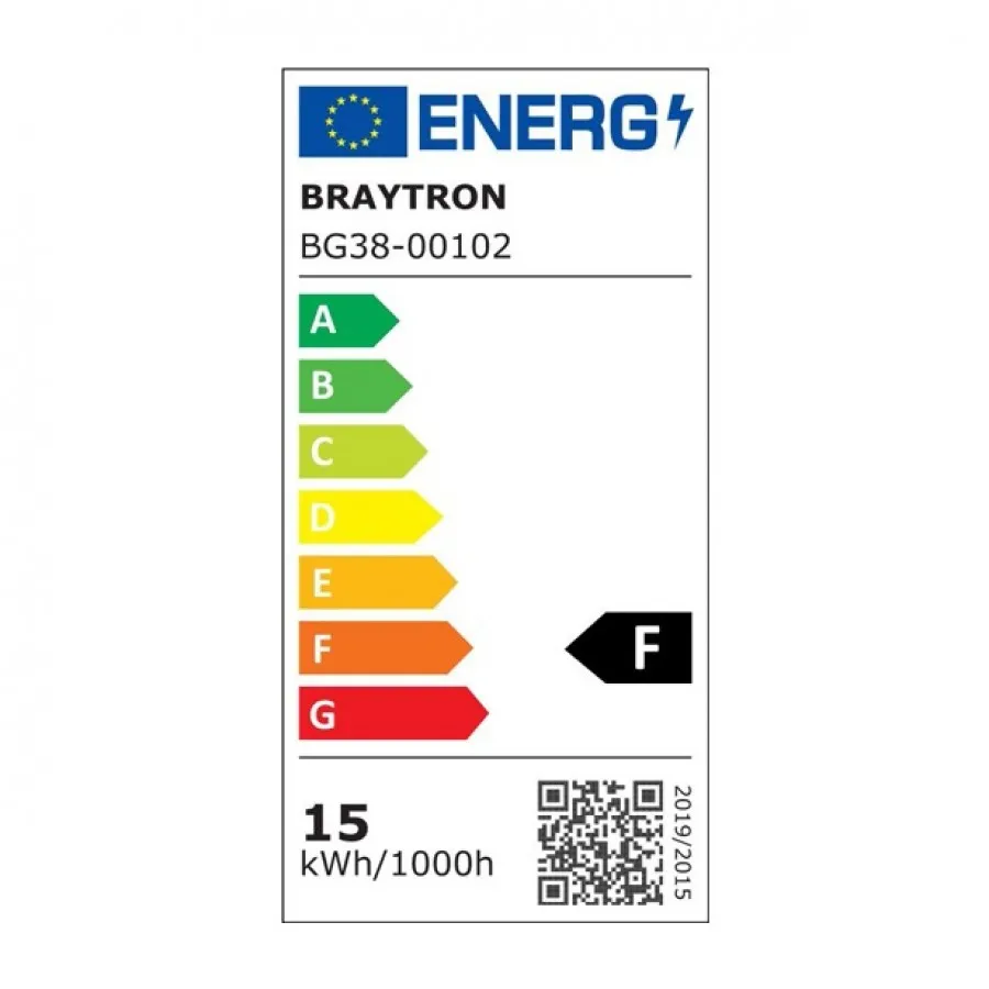 Braytron 15w Walls-A-ELP Siyah Dış Mekan IP65 Aplik 3000K - BG38-00102-Kaya Aydınlatma BRAYTRON - BG38-00102