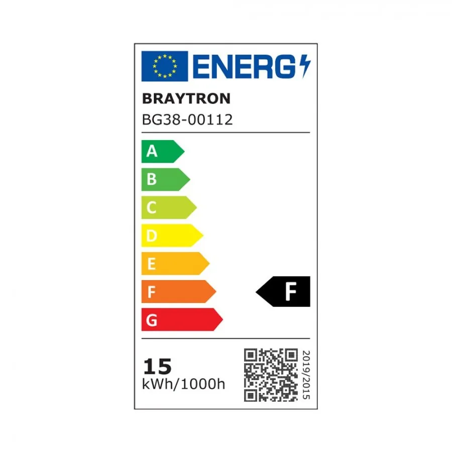 Braytron 15w Walls-A-ELP Siyah Dış Mekan IP65 Aplik 4000K - BG38-00112-Kaya Aydınlatma BRAYTRON - BG38-00112