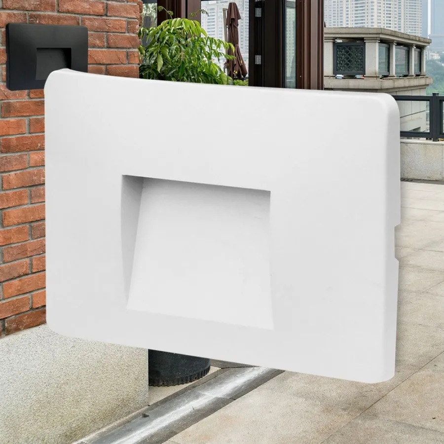 Braytron 3w Vekta-B-WLS Beyaz Dış Mekan IP65 Aplik 3000K - BG38-02100 Braytron 3w Vekta-B-WLS Beyaz Dış Mekan IP65 Aplik 3000K - BG38-02100