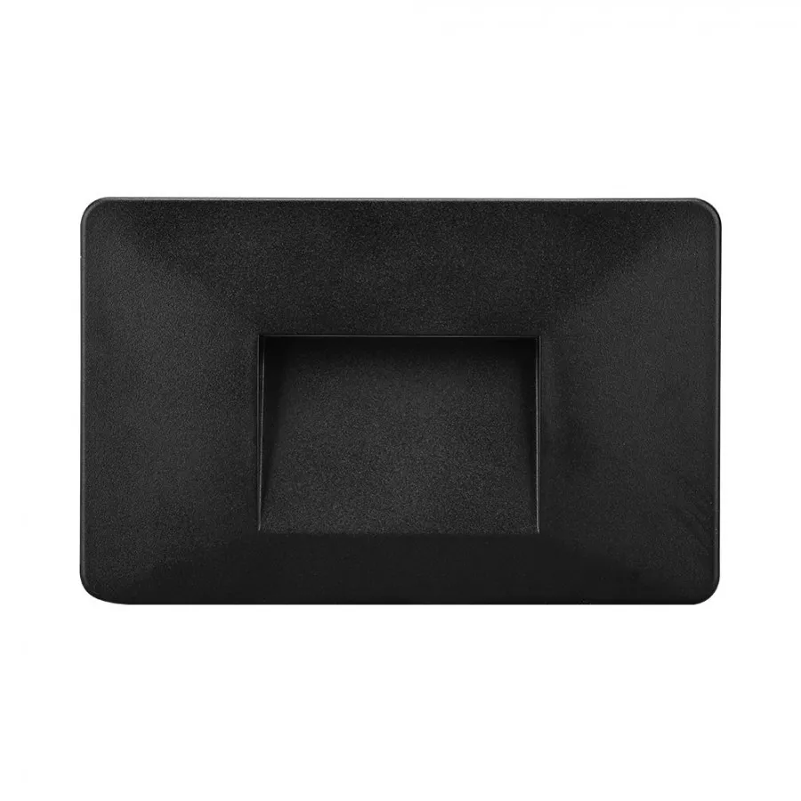 Braytron 3w Vekta-B-WLS Siyah Dış Mekan IP65 Aplik 3000K - BG38-02101-Kaya Aydınlatma BRAYTRON - BG38-02101