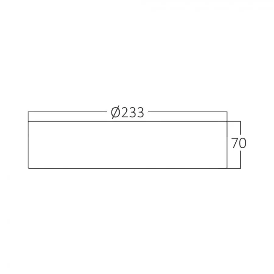 Braytron 32w Sıva Üstü Faton LED Downlight 3000K - BP13-33200-Kaya Aydınlatma BRAYTRON - BP13-33200