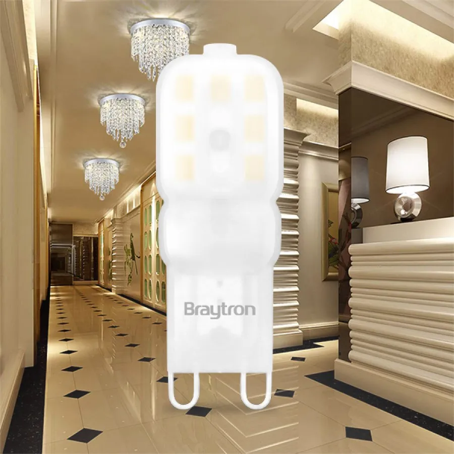 Braytron 3w Dim Edilebilir G9 Kapsül LED Ampul 3000K - BA29-00390 Braytron 3w Dim Edilebilir G9 Kapsül LED Ampul 3000K - BA29-00390