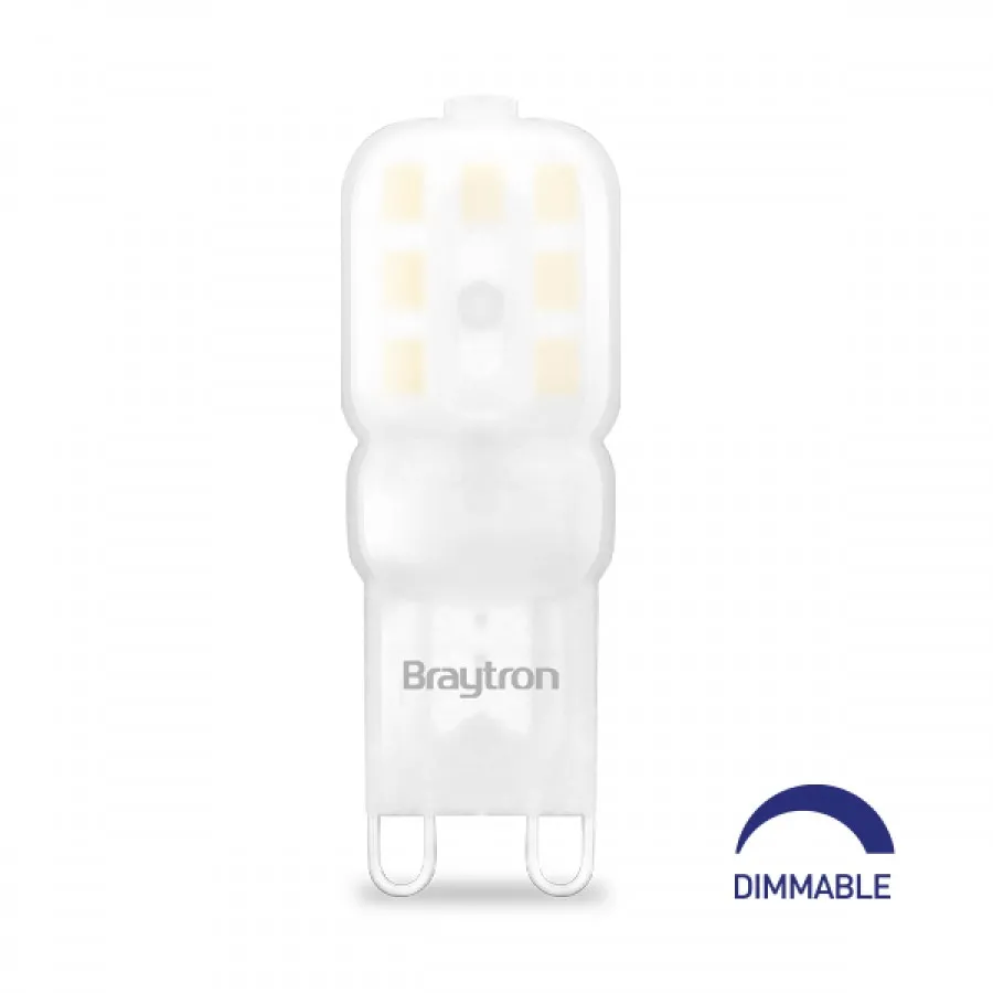 Braytron 3w Dim Edilebilir G9 Kapsül LED Ampul 3000K - BA29-00390
