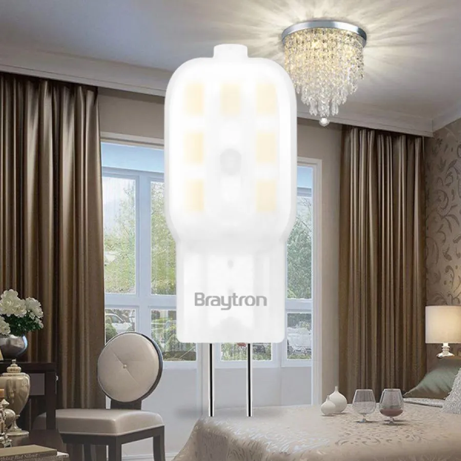 Braytron 1,5w G4 Kapsül LED Ampul 3000K - BA29-30240 Braytron 1,5w G4 Kapsül LED Ampul 3000K - BA29-30240