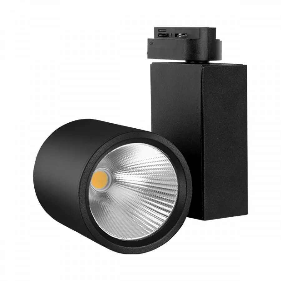 Braytron 30w Siyah Ray Spot Monofaze Soketli - BD30-002-1