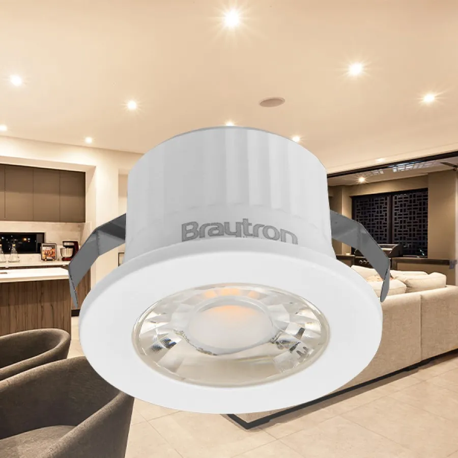 Braytron 3w Sıva Altı Mini Yıldız COB LED Spot 3000K - BH06-00200 Braytron 3w Sıva Altı Mini Yıldız COB LED Spot 3000K - BH06-00200