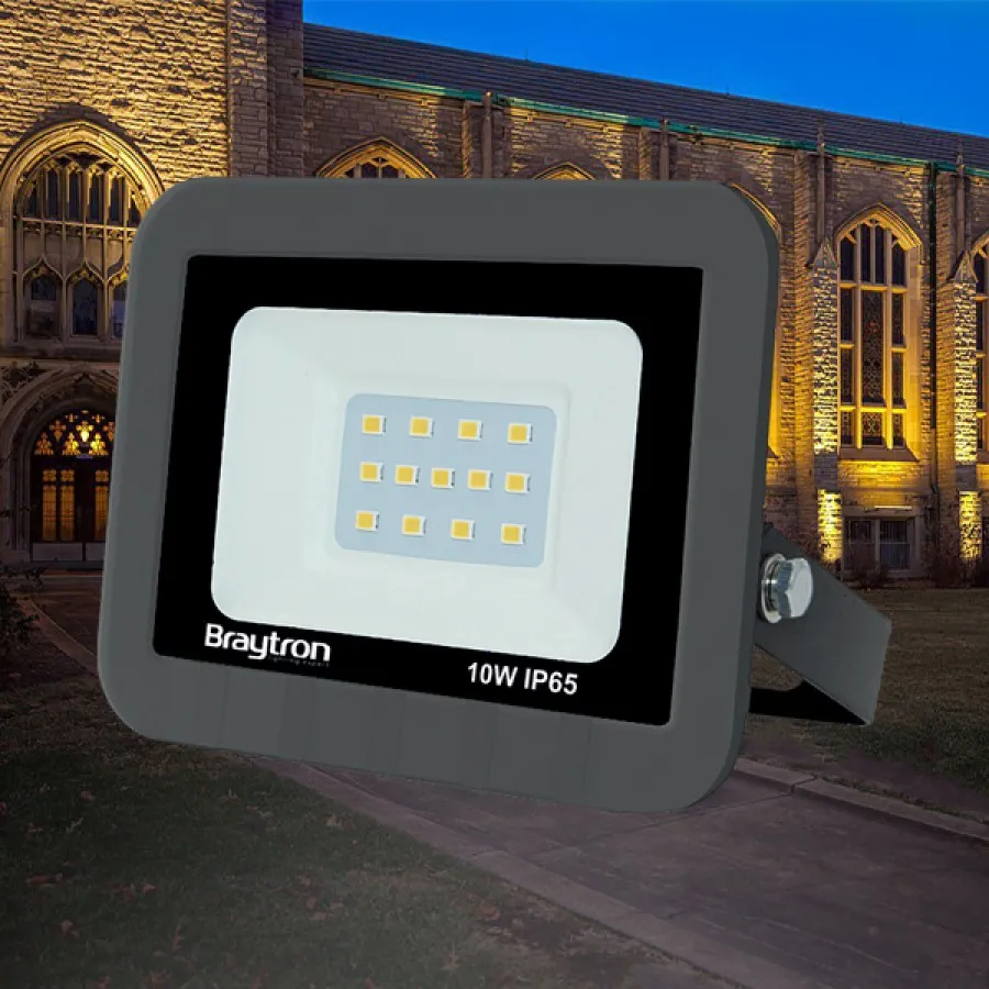 Braytron 10w LED Projektör IP65 3000K - BT60-11002 Braytron 10w LED Projektör IP65 3000K - BT60-11002