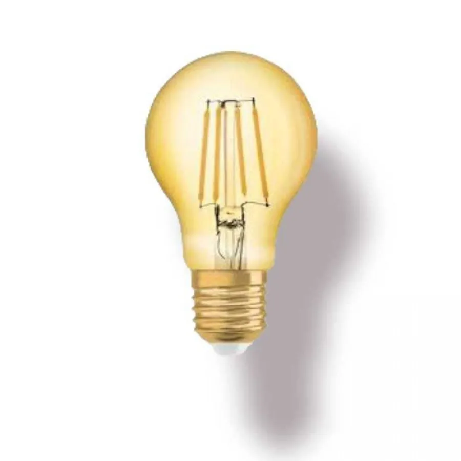 Ecolite 7,5w E27 Rustik FILAMENT GOLD Led Ampul - A60.GD.7,5W.22K-Kaya Aydınlatma Ecolite - A60.GD.7,5W.22K