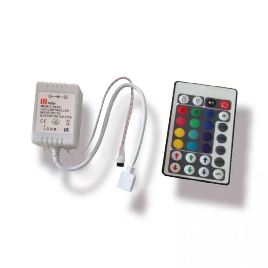 Mervesan 72w 12-24V 6 Amper RGB Led Kumandası - MRW-C-IR-6A