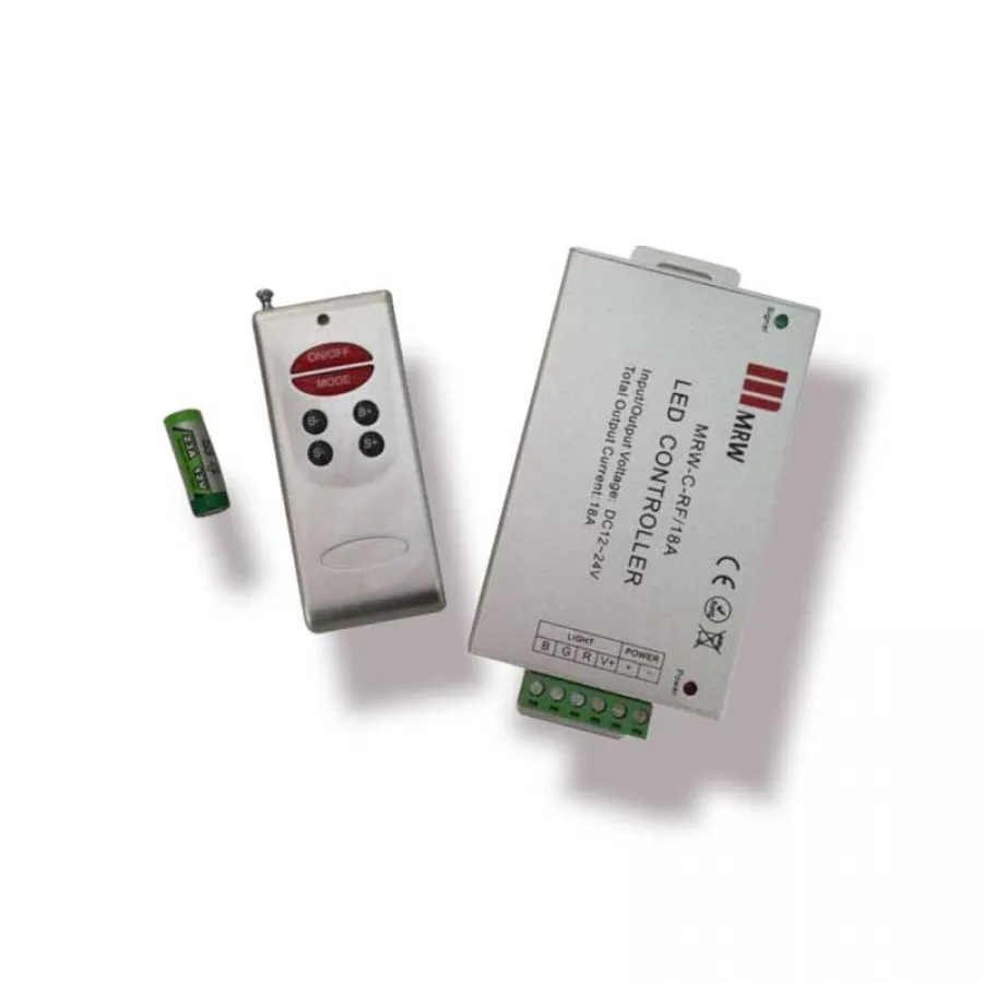 Mervesan 216w 12-24V 18 Amper RGB Led Kumandası - MRW-C-RF-18A 