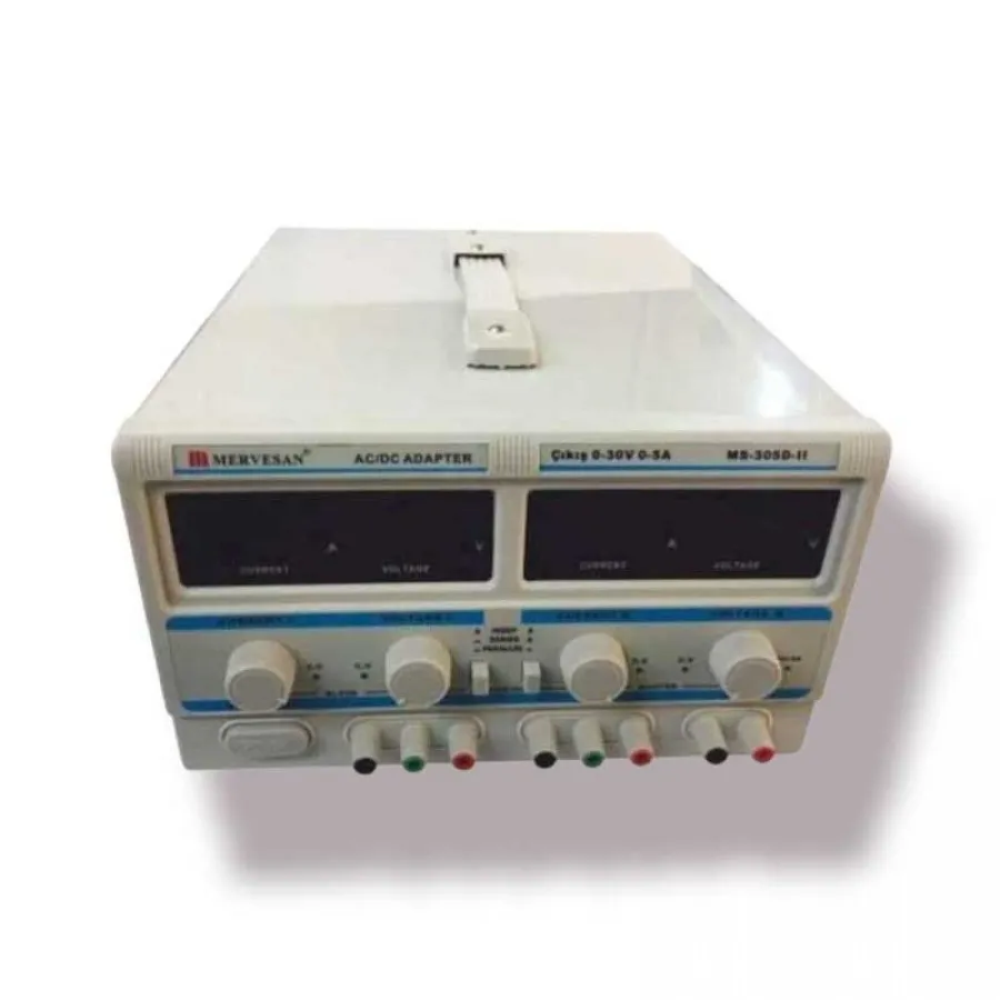 Mervesan Laboratuar Tip Ayarlı Güç Kaynağı - MT-305-DII