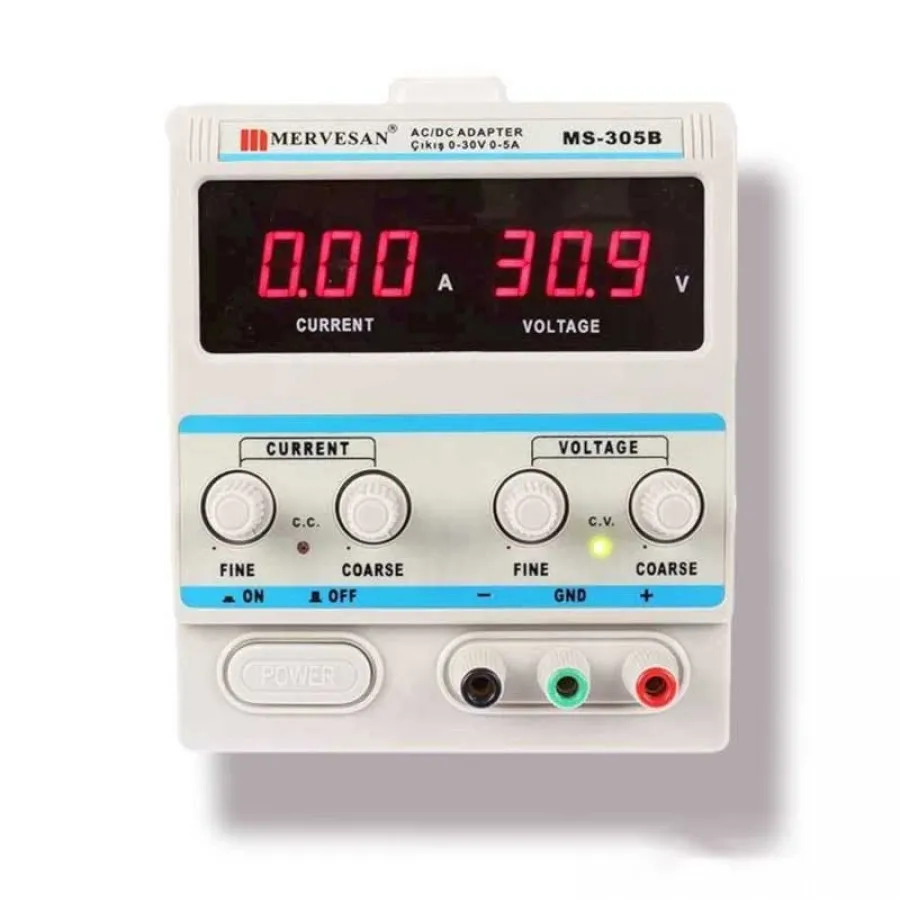 Mervesan 150W 0-30V Laboratuar Tipi Ayarlı Güç Kaynağı - MT-305 B